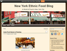 Tablet Screenshot of newyorkethnicfood.com